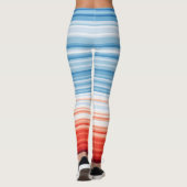 Climate Crisis Warming stripes Leggings (Dos)