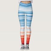 Climate Crisis Warming stripes Leggings (Devant)