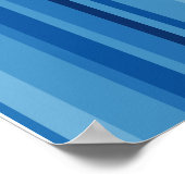 Climate Emergency Stripes Poster Science Wall Art (Coin)