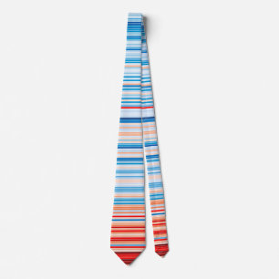 Climate Stripes Krawatte Deutschland 1881-2021 Stropdas