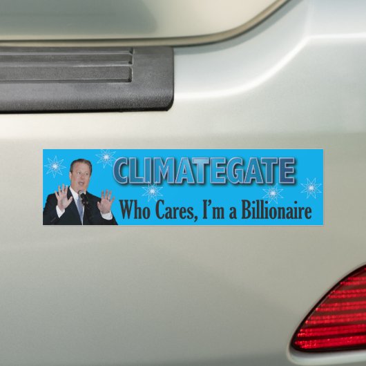 Climategate Bump2 Bumpersticker (Op auto)
