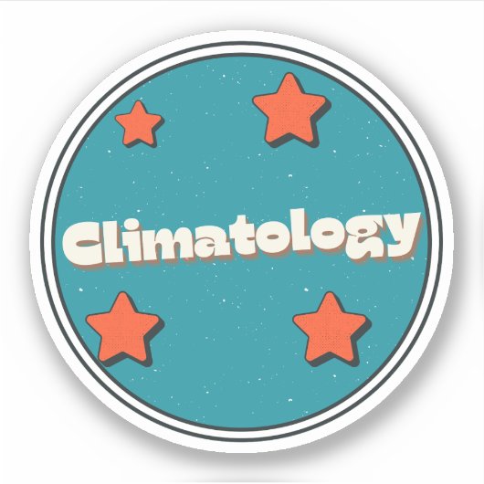 Climatologie Sticker (Voorkant)