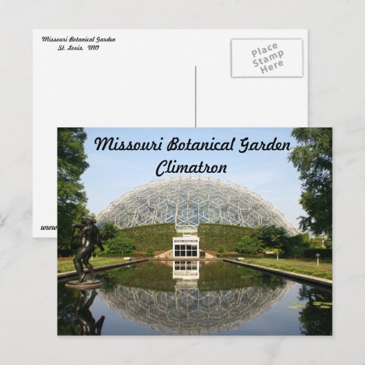 Climatron Briefkaart (Voorkant / Achterkant)