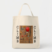 "Climb" Mountaineering Gear Canvas tas (Voorkant)