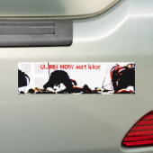CLIMB NU surf later Bumpersticker (Op auto)
