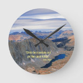 Climb the Mountains Ronde Klok (Voorkant)