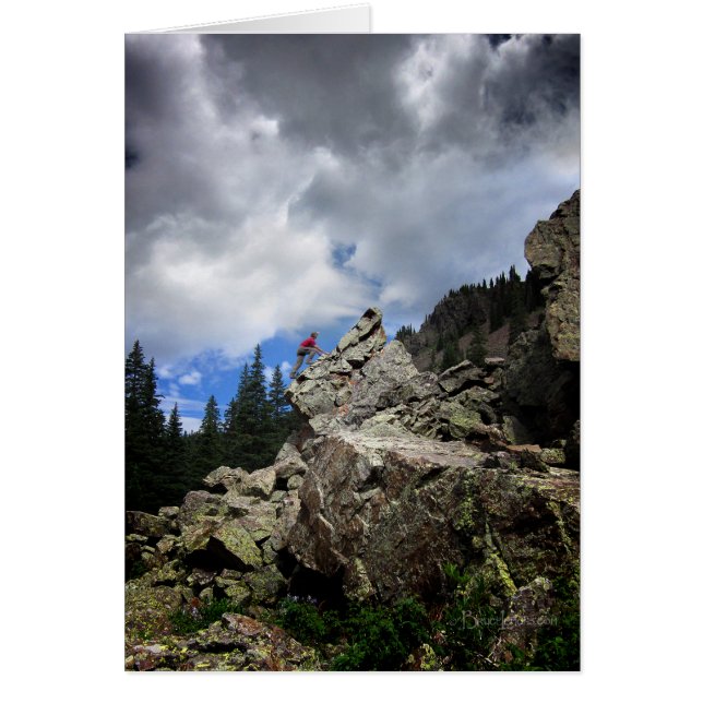 Climber - Weminuche Wilderness - Colorado (Devant)