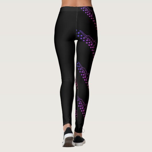 climbing cat leggings (Achterkant)