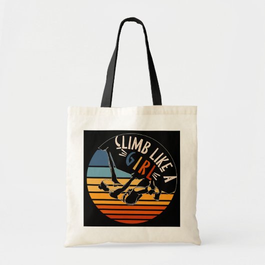Climbing Tote Bag (Voorkant)