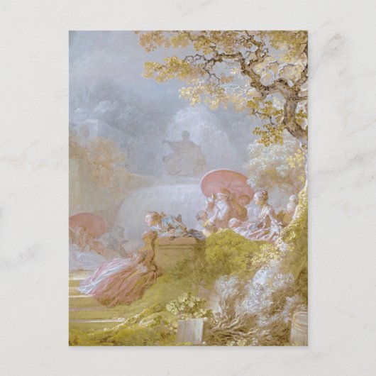 Clinch d'aveugle par Jean Honore Fragonard Carte p (Devant)