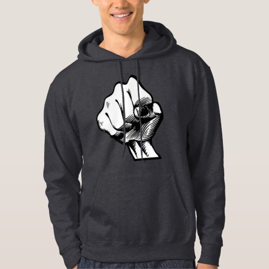 Clinched Fist Hoodie (Voorkant)