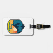 Clingmans Dome Tennessee Sunrise Bagagelabel (Voorkant horizontaal)