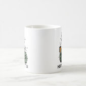 "CLINGY" Funny Scratching Cat Mug (Centre)