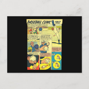 Clinic Comic Book (Baseball Clinic Boek om te zett Briefkaart