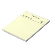 Clinic Memo Pad (wit) Notitieblok (Gedraaid)