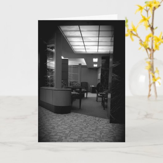 "Clinic Waiting Room" Carte de puits (Fleur jaune)