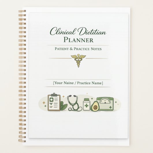 Clinical Dietitian Planner Patient &Practice Notes (Devant)
