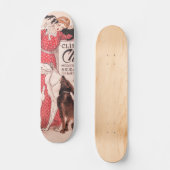 Clinique Cheron Dog Cat Steinlen Poster Skateboard (Voorkant)