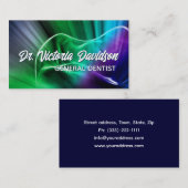 Clinique dentaire Carte de visite de fragment dent (Devant / Derrière)