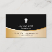 Clinique dentaire moderne Noir & Or Rendez-vous (Devant)