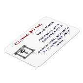 Clinique Promotionasl Magnet Modèle 1 (Côté Gauche)