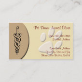 Clinique vétérinaire Carte de visite de l'hôpital  (Devant)