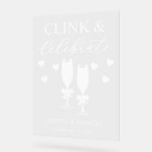 Clink & Celebrate Réception de Mariage (Angle)