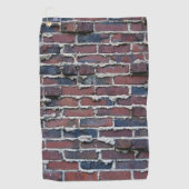 Clinker Brick met een vette mortierhanddoek Golfhanddoek (Voorkant)