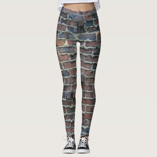 Clinker Brick met Leggings met sluipende mortier (Voorkant)
