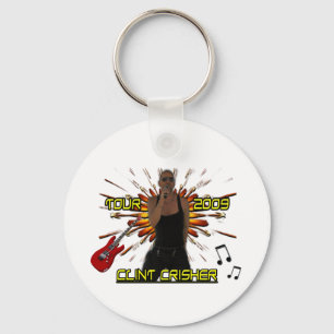 Clint Crisher 2009 voor/achter Sleutelhanger