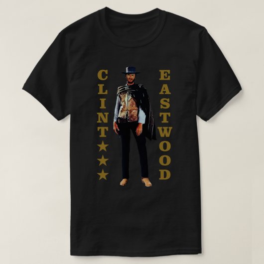 Clint Eastwood 1 T-shirt (Design voorkant)