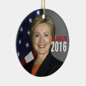 Clinton 2016 Ornament kerstboom (Rechts)