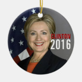 Clinton 2016 Ornament kerstboom (Voorkant)
