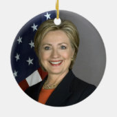Clinton 2016 Ornament kerstboom (Achterkant)