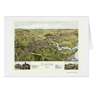 Clinton, CT Panoramic Map - 1881