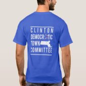 Clinton DTC-Mannen T-Shirt - Optie 1 (Achterkant)