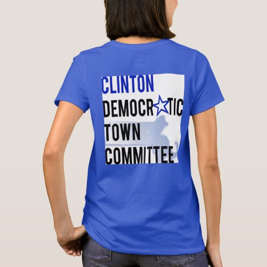 Clinton DTC Women's T-Shirt - Optie 2 (Achterkant)