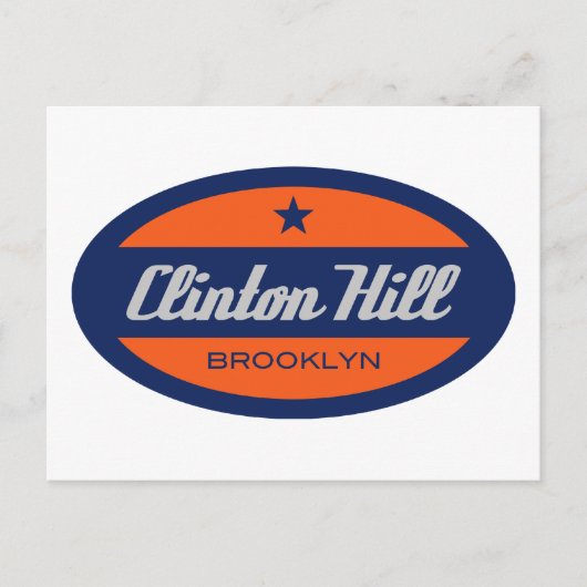 Clinton Hill Briefkaart (Voorkant)