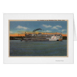 Clinton, IA - vue de S.S.President