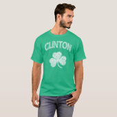 Clinton Irish Shamrock T-shirt (Voorkant volledig)