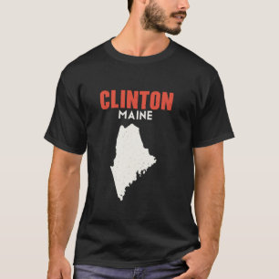 Clinton Maine Verenigde Staten Reizen Mainer T-shirt