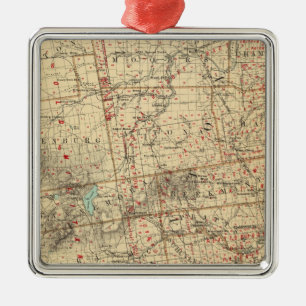 Clinton Metalen Ornament