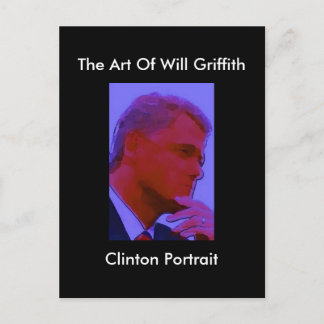 CLINTON PORTRAIT BRIEFKAART