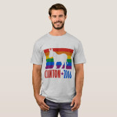 CLINTON PRIDE 2016 -.png T-shirt (Voorkant volledig)