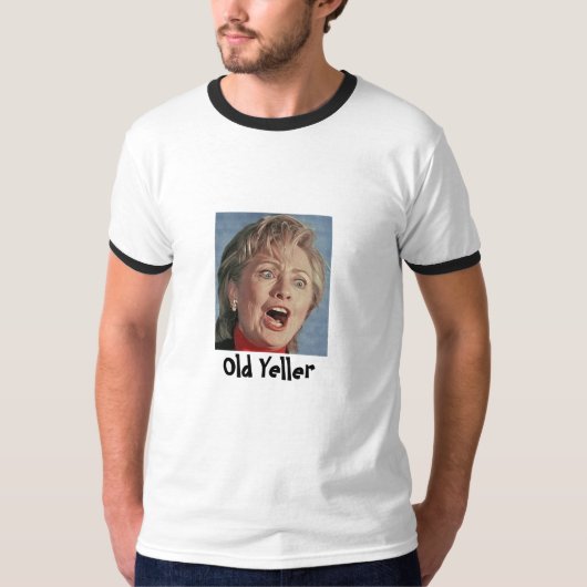 clinton schreeuwen, Old Yeller T-shirt (Voorkant)