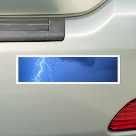 clinton storm bumpersticker (Op auto)