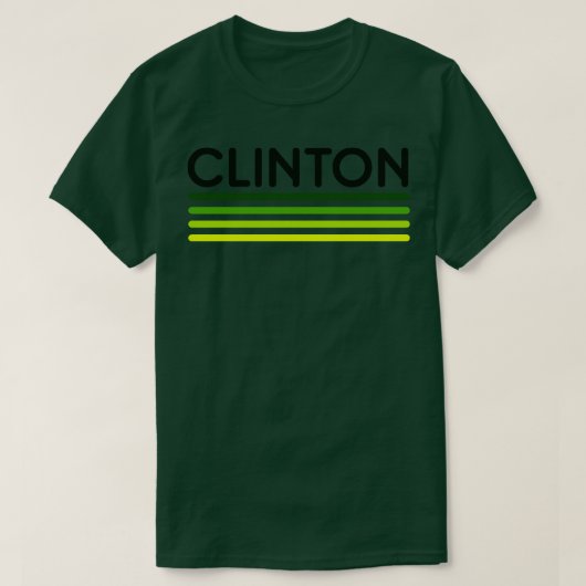 Clinton T-shirt (Design voorkant)