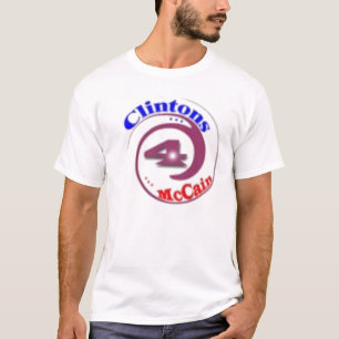 clintons4McCain Politiek Rally Shirt