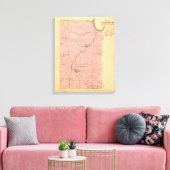 Clintonstad Canvas Afdruk (Insitu (Woonkamer))