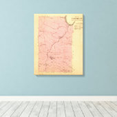 Clintonstad Canvas Afdruk (Insitu (Houten vloer))